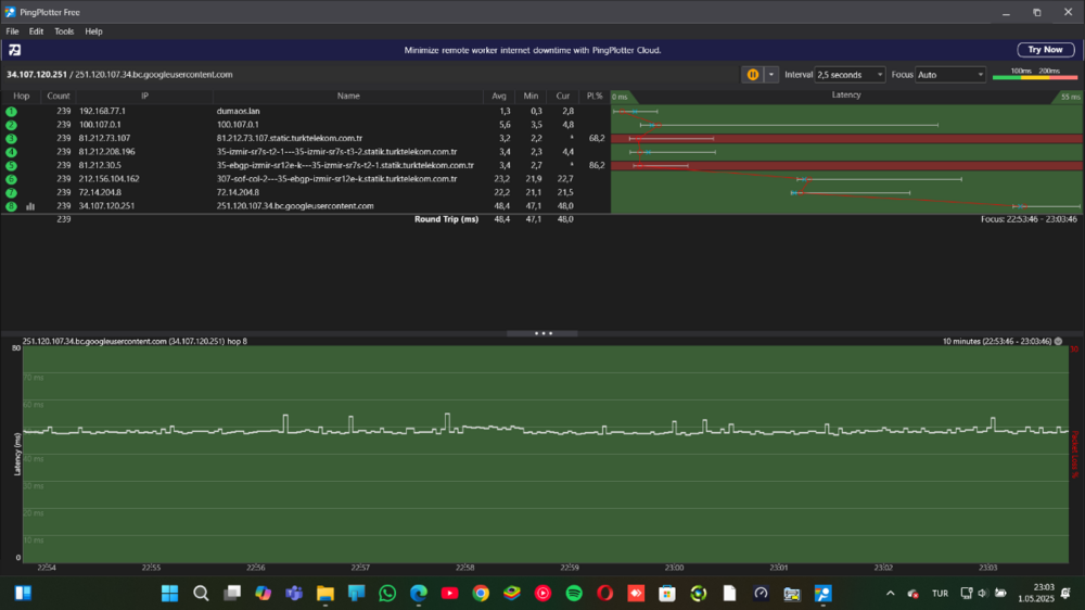 Ping plotter test to Almanya Server by Turk Telekom .png